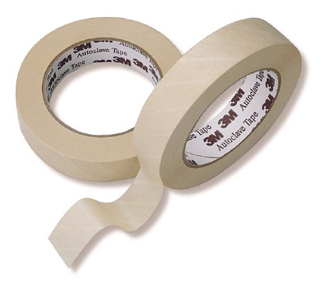 Tape Indicator Steam Beige 3M™ Comply™ 1 Inch X 60 Yard Steam Lead Free (24mm x 55m) (1/RL 20RL/CS) by Solventum Corporation  ID 1322-24MM